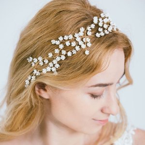 Small Floral Print Headband